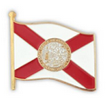 Florida State Flag Pin